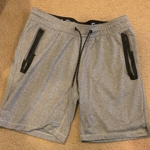 American Eagle Outfitters Light Gray Athletic Shorts